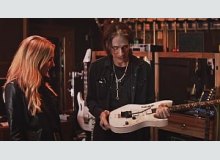Фото Kylie Olsson и Steve Vai