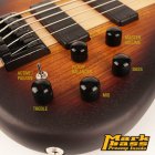 Cort C6 Plus ZBMH OTAB бас-гитара 6 струн