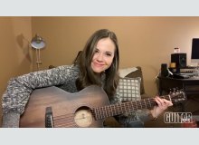 Фото Sierra Hull раскрывает Cort Core-OC Mahogany