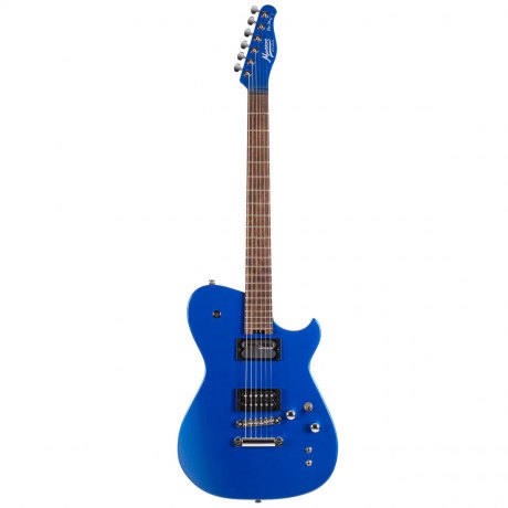 Cort MBM-2 Sustainiac электрогитара 6 струн, 22 лада, цвет Meta Blue