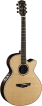 Превью Parkwood PW-570 NAT электроакустическая гитара с чехлом